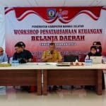 Bakuda Bangka Selatan Gelar Workshop Penatausahaan Belanja Daerah