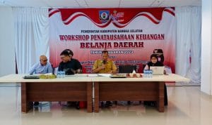 Bakuda Bangka Selatan Gelar Workshop Penatausahaan Belanja Daerah
