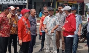 Pemkab Basel Bersama Tim Kementerian PU Tinjau Pasar Toboali