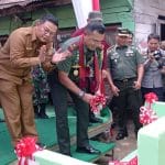 Peresmian Penggunaan Fasilitas Air Bersih di Desa Rias, Ini Harapan Danrem