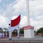 Upacara HUT RI ke 78 di Kantor Bupati Bangka Selatan Berlangsung Khidmat