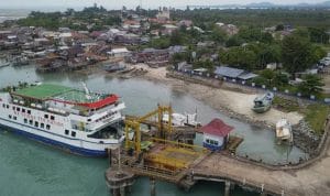 Tingkatkan Konektivitas, Dishub Basel Rutin Lakukan Keberangkatan KMP Lintas Pelabuhan