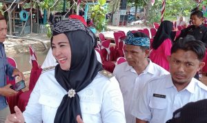 Debby: Kehadiran Kajati Berikan Dampak Positif  Terhadap Petani Desa Rias