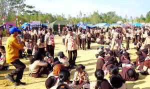 Sekda Pangkalpinang Buka Kegiatan Kemah Tahunan di Kebun Raya Tuatunu