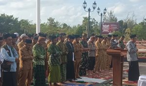 Pemkab Bangka Selatan Gelar Sholat Istighosah Minta Turun Hujan