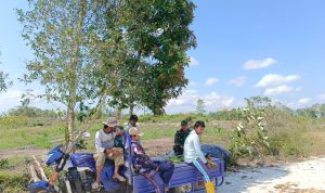 Babinsa Koramil 432-03/Payung Ingatkan Masyarakat Terkait Bahaya Karhutla