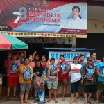 Bacaleg Gerindra Pangkalpinang Salurkan 500 Kampil Beras ke Masyarakat