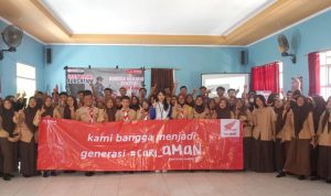 Honda Babel Gelar Safety Riding di SMK Negeri 3 Tanjung Pandan