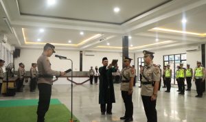 2 Pejabat Utama di Polres Bangka Dilantik Sebagai Kasat Reskrim dan Polsek Belinyu