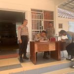 Wakapolres Basel Cek Personil Piket Kantor KPU dan Bawaslu