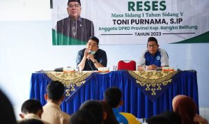 Anggota DPRD Provinsi Babel Dapil Basel Lakukan Reses di SMK Negeri 1 Toboali