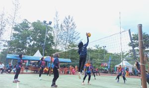 Diperkuat 2 Pemain Belitung, Tim Putri Voli Lepar Bantai Volpo 3-0