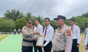 20 Anggota Polres Basel Dapat Penghargaan dari Kapolres