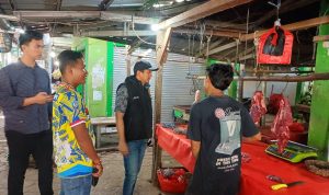 Sat Reskrim Polres Basel Sidak Stok dan Harga Bapok di Sejumlah Pasar Tradisional Jelang Nataru