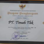 PT Timah Tbk Dinobatkan Sebagai Perusahaan Taat Pajak oleh Pemkab Bangka