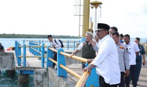 Pj Gubernur Safrizal Tinjau 2 Pelabuhan di Belitung