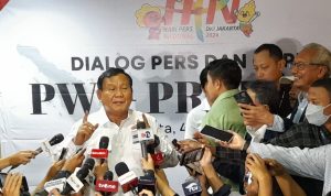 Capres Prabowo Bicara Kebebasan Pers dan Ekonomi Pancasila