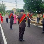 Tradisi Pedang Pora dan Tarian Sekapur Sirih Warnai Penyambutan Kapolres Basel AKBP Trihanto Nugroho