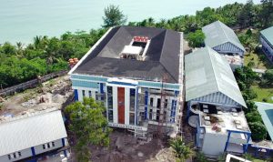 Pembangunan Gedung Polman Babel Diprediksi Akan Selesai Pekan Depan