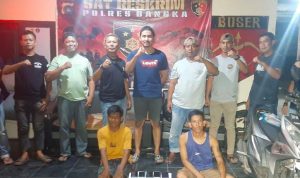 Tim Kelambit Polres Bangka Ringkus 2 Residivis Curas yang Beraksi di 8 TKP