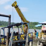 PT Timah Bantu Evakuasi Dermaga Pelabuhan Rakyat Tanjung Berlian