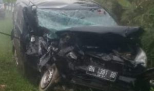 Sigra Adu Banteng dengan Truk di Desa Maras Senang, 2 Tewas dan 2 Luka Parah