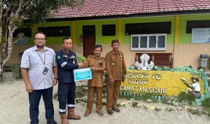 PT Timah Bantu Pembangunan Kantin di SDN 10 Sijuk Belitung