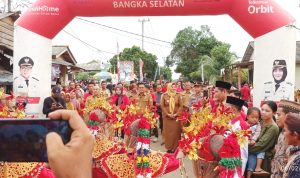 Program Aik Bakung Edisi ke 20, Bupati Bangka Selatan Beserta Jajaran Sambangi Desa Nyelanding