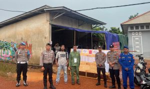 Pencoblosan Lanjutan, Polres Basel Kerahkan Personil Siaga di TPS 8 Desa Pasir Putih