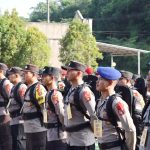 Polres Basel Kerahkan Ratusan Personil Jaga TPS Pemilu 2024 
