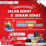 Besok, Pemkab Basel Gelar Jalan Santai Bertabur Puluhan Hadiah Menarik