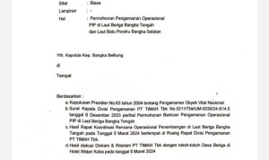 Dikabarkan PIP Bakal Beroperasi di Laut Batu Perahu Pada Rabu Besok, Benarkah? 