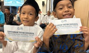 Manajemen PLN Babel Santuni Puluhan Anak Yatim dan Masyarakat Duafa