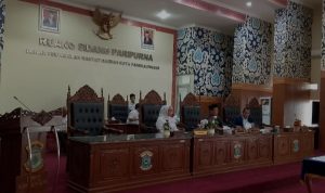 Hadiri Rapat Paripurna DPRD, Pj Walikota Sampaikan LKPJ Tahun 2023