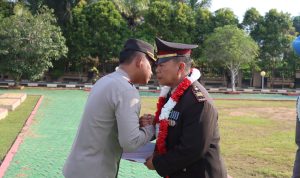 Lepas Anggota Pensiun, Polres Basel Gelar Upacara Wisuda Purna Bakti