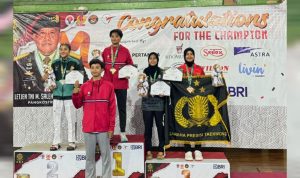 Satu Lagi, Polwan Polda Babel Ini Sukses Raih 2 Medali di Kejuaraan Taekwondo Pangkostrad Cup 2024