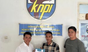 Janovan Resmi Ambil Formulir Calon Ketua DPD KNPI Kota Pangkalpinang