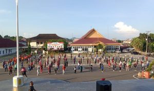 Lusje Bersama ASN dan PHL Pemkot Pangkalpinang Gelar Senam SKJ