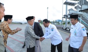 Pj Sekda Babel Sambut Kedatangan Ketua PMI