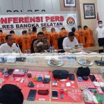 Selama 12 Hari, Polres Basel berhasil Amankan 35,73 gram Sabu dan 11 Tersangka