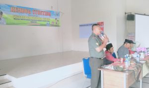 Hadiri Rembug Stunting, Babinsa Serka Irfan Tekankan Pentingnya Konsumsi Vitamin Bagi Ibu Hamil