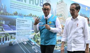 Presiden Jokowi Lakukan Groundbreaking Pembangunan Pusat Ekosistem Transisi Energi dan Layanan Digital di IKN