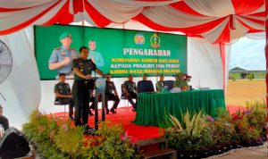 Danrem 045/Gaya Ingatkan Anggota TNI Tetap Profesional dan Netral dalam Pilkada Serentak