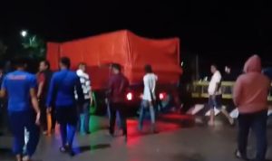 Mobil Truk yang Diduga Bawa Timah dari Belitung Tiba di Pelabuhan Sadai Lolos Dari Pemeriksaan Aparat