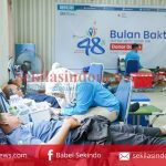 Sambut HUT ke-48 PT Timah, PMI Karimun dan PT Timah Kumpulkan 68 Kantong Darah