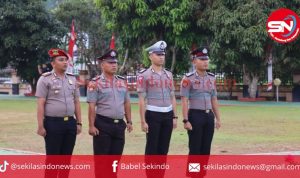 Puluhan Personel Polres Basel Naik Pangkat Setingkat Lebih Tinggi