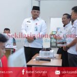 Pj Gubernur Babel Tinjau Langsung Pelaksanaan PPDB