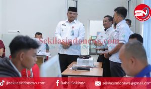 Pj Gubernur Babel Tinjau Langsung Pelaksanaan PPDB