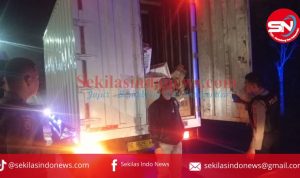 Antisipasi Penyelundupan Timah, Polres Basel Razia Sejumlah Kendaraan di Depan Mapolres