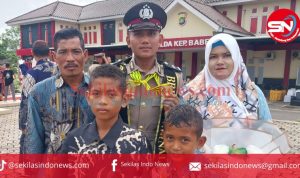 Sandang Pangkat Bripda, Anak Seorang Nelayan di Bangka Tengah Ini Raih 2 Predikat Terbaik